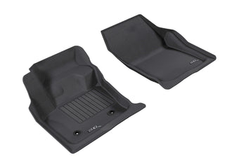 compare product 3D MAXpider 2013-2016 Ford/Lincoln Fusion/MKZ Kagu 1st Row Floormat - Black