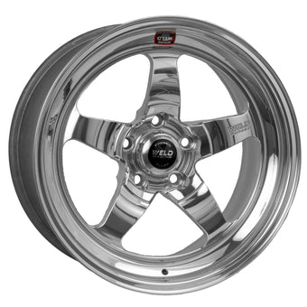 compare product Weld S71 17x10 / 5x4.5 BP / 7.4in. BS Polished Wheel (Low Pad) - Non-Beadlock