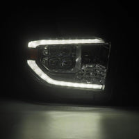 AlphaRex 14 - 21 Toyota Tundra NOVA LED Proj HL Chrome w/Actv Light & Seq. Sig + Switchback DRL - My Store