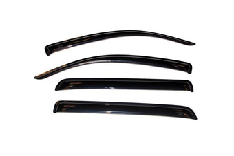 compare product AVS 07-18 Toyota Tundra Crewmax Ventvisor Outside Mount Window Deflectors 4pc - Smoke