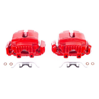 compare product Power Stop 2006 BMW 325i Front Red Calipers w/Brackets - Pair