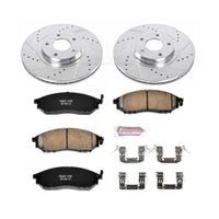 Power Stop 11 - 14 Nissan Murano Front Z23 Evolution Sport Brake Kit - My Store