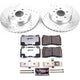 Power Stop 13 - 18 Cadillac ATS Front Z26 Street Warrior Brake Kit - My Store