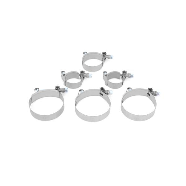 Mishimoto Subaru 02 - 07 WRX/04 - 07 STi Top - Mount Intercooler Kit - Silver/Black Hoses - Not For iRHD - My Store