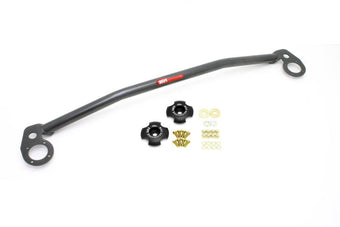compare product BMR 2010 5th Gen Camaro Front 2-Point Strut Tower Brace - Black Hammertone