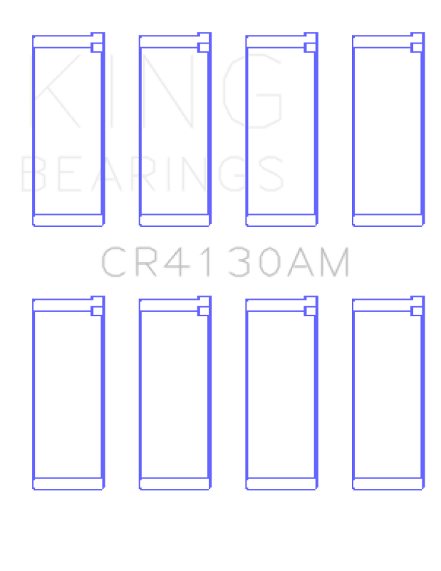King Engine Bearings Daihatsu HC, HD (Size STD) Rod Bearing Set - My Store