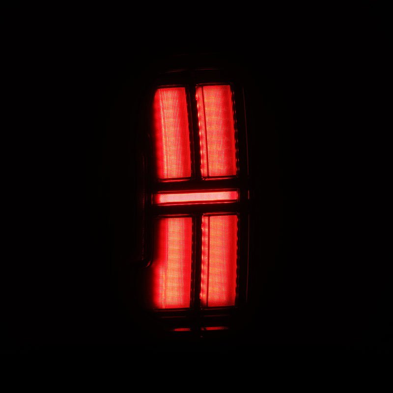 AlphaRex 05 - 15 Toyota Tacoma NOVA Prismatic LED Tail Lights - Alpha - Black - My Store