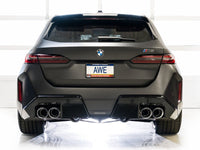 AWE Tuning BMW G90/G99 M5 Track Edition Cat - Back Exhaust - Chrome Silver Tips - My Store
