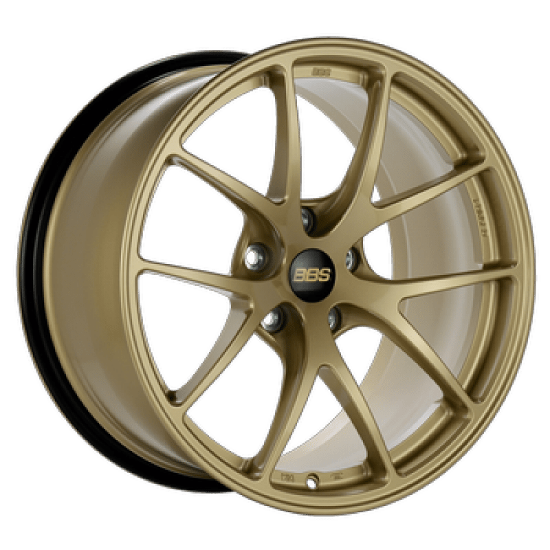 BBS RI - A 19x10.5 5x130 ET43 CB71.6 Gold Wheel - 82mm PFS/Clip Required - My Store