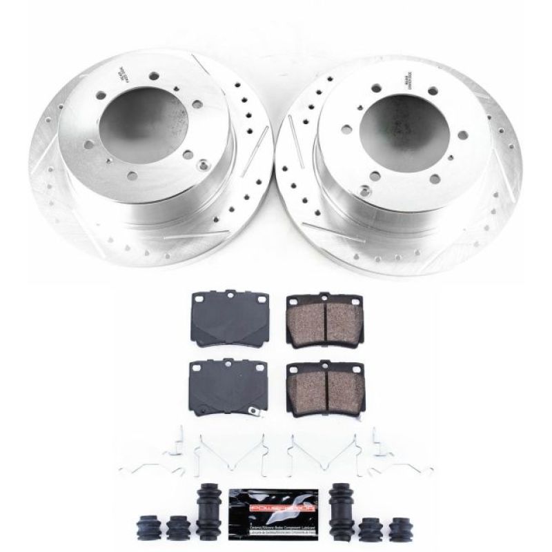 Power Stop 97 - 04 Mitsubishi Montero Sport Rear Z23 Evolution Sport Brake Kit - My Store