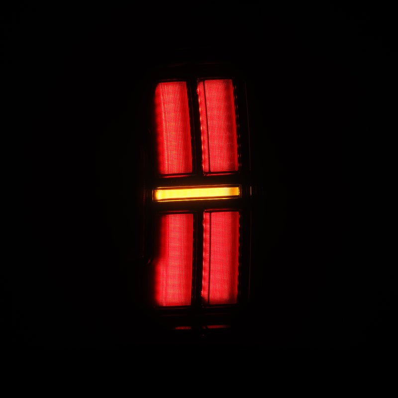 AlphaRex 05 - 15 Toyota Tacoma NOVA Prismatic LED Tail Lights - Alpha - Black - My Store