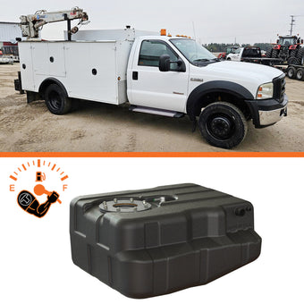 compare product Titan Fuel Tanks 99-10 Ford F-350/F-450 Narrow Frame 40 Gallon After-Axle Utility Fuel Tank
