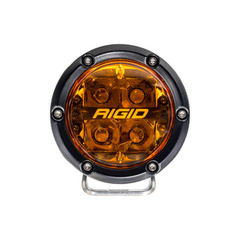 compare product Rigid Industries 360-Series 4in Fog w/ Amber PRO Lens - White (Pair)