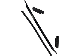 compare product Rampage 2018+ Jeep Wrangler JL (2 & 4 Door) Soft Top Tailgate Bar - Black