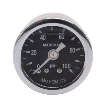 compare product Russell Performance 100 psi fuel pressure gauge (Liquid-filled)