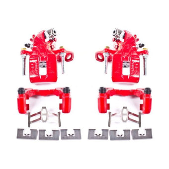 compare product Power Stop 06-11 Acura CSX Rear Red Calipers w/Brackets - Pair