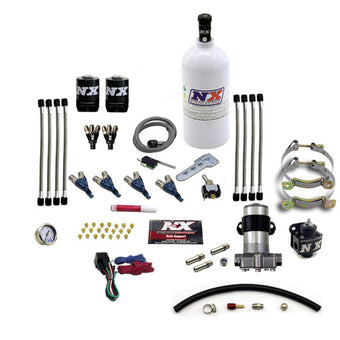 compare product Nitrous Express 4 Cyl Piranha Nitrous Kit (Pro-Mod) w/2.5lb Bottle