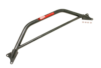 compare product BMR 05-14 S197 Mustang V8 w/o Plenum Cover Strut Tower Brace - Black Hammertone