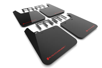 compare product Rally Armor 19-25 GMC Sierra 1500 AT4 Black UR Mud Flap w/ Red Logo