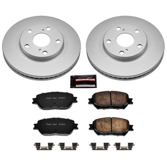 compare product Power Stop 02-06 Toyota Camry Front Z17 Evolution Geomet Coated Brake Kit