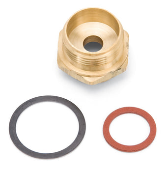 compare product Edelbrock Fuel Bowl Inverted Flare Fitting Straight Male 7/8In-20 w/ Inverted 5/8In-18 Female Flare