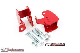 compare product UMI Performance 82-02 GM F-Body Lower Control Arm Relocation Brackets - Bolt-In