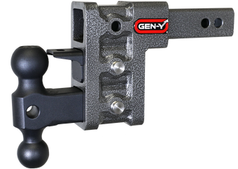 compare product Gen-Y Mega Duty 2in Shank 5in Drop 1.5K TW 10K Hitch w/GH-031 Dual-Ball/GH-032 Pintle Lock