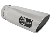 aFe MACHForce - Xp 5in Inlet x 6in Outlet x 15in length Polished Exhaust Tip - My Store