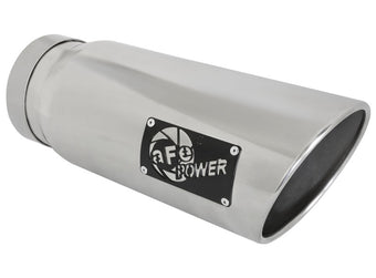 compare product aFe MACHForce-Xp 5in Inlet x 6in Outlet x 15in length Polished Exhaust Tip