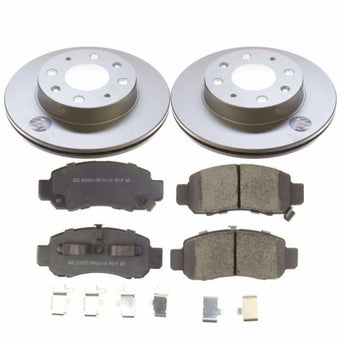compare product Power Stop 00-06 Honda Insight Front Z17 Evolution Geomet Coated Brake Kit