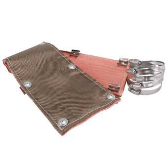 compare product DEI Pipe Shield w/Stainless Steel Clamps - 6in x 24in - Titanium