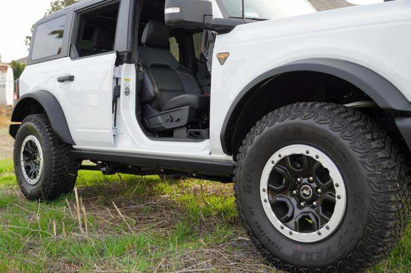 DV8 Offroad 2021+ Ford Bronco Foot Peg Pair - Black - My Store