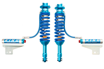 compare product King Shocks 10-14 Ford F150 Raptor 4WD Front 3.0 Dia Remote Reservoir Coilover w/Adjuster (Pair)