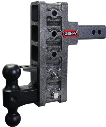 compare product Gen-Y Mega Duty 2in Offset Shank 7.5in Drop 2K TW 10K Hitch w/GH-031 Dual-Ball/GH-032 Pintle Lock