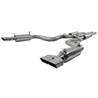 compare product MBRP 08-11 Dodge Challenger SRT8 6.1L Hemi T304 Cat Back Dual Split Rear