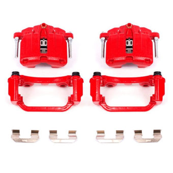 compare product Power Stop 00-03 Cadillac DeVille Rear Red Calipers w/Brackets - Pair