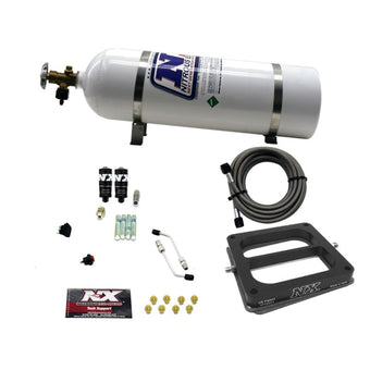 compare product Nitrous Express Dominator Hitman Nitrous Kit (100-200HP) w/15lb Bottle