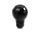 Momo Nero Shift Knob - Tall Black Leather, Black Chrome Insert - My Store