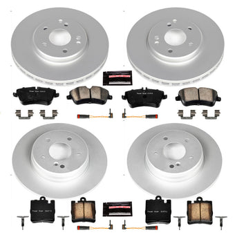compare product Power Stop 2003 Mercedes-Benz C230 Front & Rear Z23 Coated Brake Kit