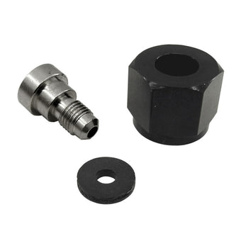 compare product Nitrous Express 4AN Bottle Nipple and Nut for CO2 Valve (Incl Gasket)