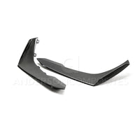 Anderson Composites 17 - 18 Chevy Camaro ZL1 1LE Type - LE Carbon Fiber Front Bumper Canards - My Store