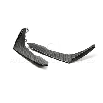 compare product Anderson Composites 17-18 Chevy Camaro ZL1 1LE Type-LE Carbon Fiber Front Bumper Canards