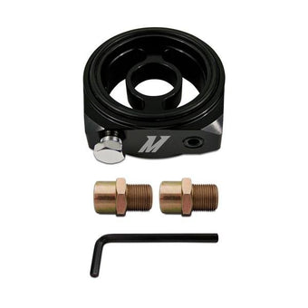 compare product Mishimoto Oil Sandwich Plate Adapter with 3 x 1/8in NPT Ports