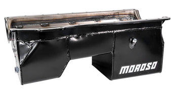 compare product Moroso Ford 351C/351M/400 (w/Rear Sump) Wet Sump 8qt 9in Steel Oil Pan