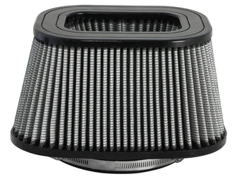 compare product aFe MagnumFLOW Pro DRY S Universal Air Filter 7.13in F x (8.70x 10.60)in B x (6.50x8.60)in T x 5in H