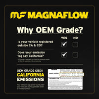 MagnaFlow 10 - 11 Jeep Wrangler 3.8L OEM Direct - Fit Catalytic Converter - My Store