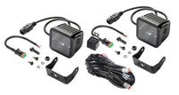 Hella Universal Black Magic 3.2in L.E.D. Cube Kit - Flood Beam - My Store