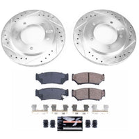 Power Stop 00 - 04 Chevrolet Tracker Front Z23 Evolution Sport Brake Kit - My Store