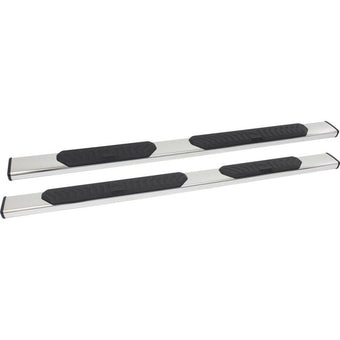 compare product Westin 2007-2018 Chevy Silverado 1500/2500/3500 Ext/Dbl Cab R5 Nerf Step Bars - SS