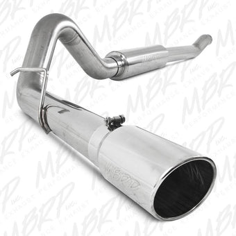 compare product MBRP 2003-2007 Ford F-250/350 6.0L EC/CC Cat Back Single Side (Stock Cat)